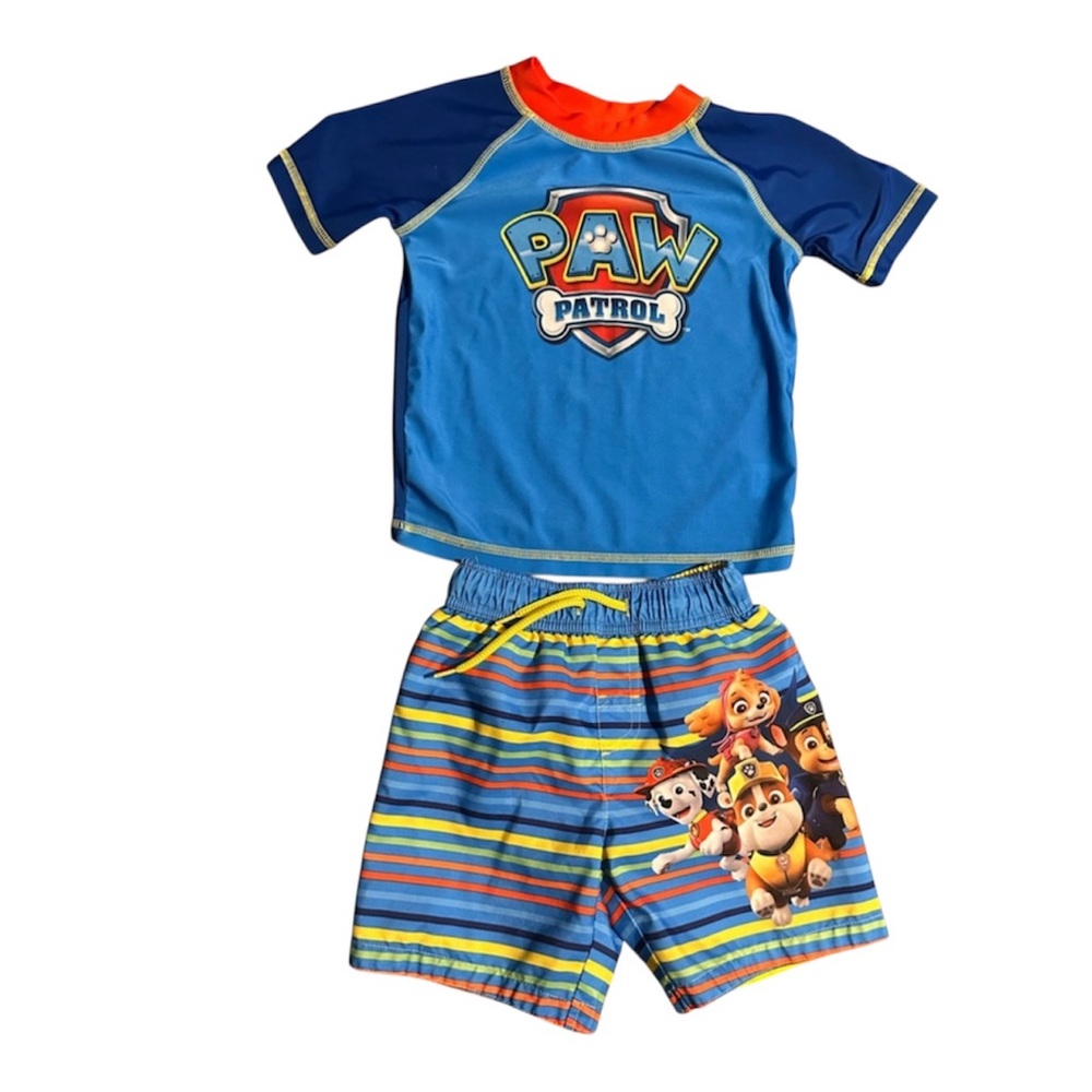 Paw Patrol Bathing Suit and Rash Guard